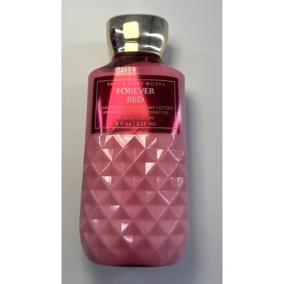 Bed Bath & Beyond Forever Red Lotion 8oz Skincare Coconut Shea Moisture Oil New - Picture 1 of 2